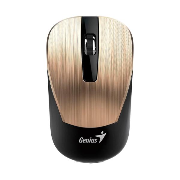 MOUSE GENIUS RS2 NX-7015 INALÁMBRICO 2.4 GHZ 1200 DPI 31030019402 DORADO