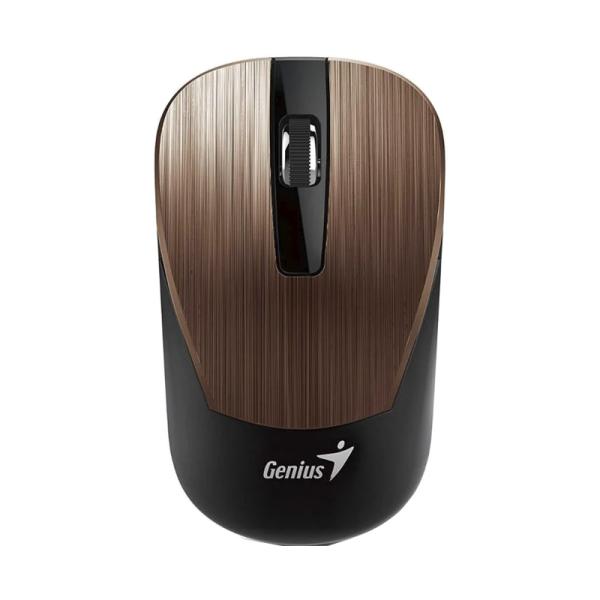MOUSE GENIUS RS2 NX-7015 INALÁMBRICO 2.4 GHZ 1200 DPI 31030019403 CAFE CLARO