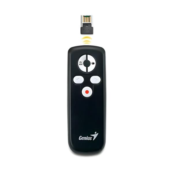 PRESENTADOR PORTATIL GENIUS MEDIA POINTER 100 31090015100 NEGRO