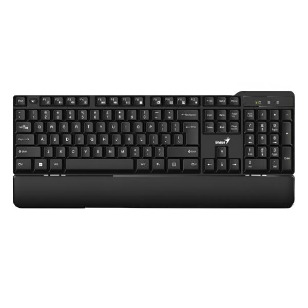 TECLADO GENIUS KB-100XP MEMBRANA AL&Aacute;MBRICO USB ESPA&Ntilde;OL 31310050401 NEGRO