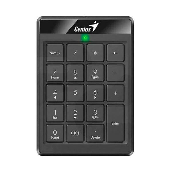 TECLADO NUMÉRICO GENIUS NUMPAD 110 MEMBRANA ALÁMBRICO 31300016400 NEGRO