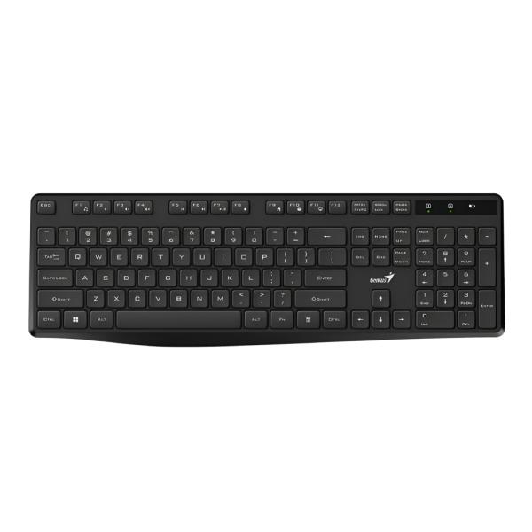 TECLADO GENIUS KB-7200 MEMBRANA ALÁMBRICO USB ESPAÑOL 31320002401 NEGRO