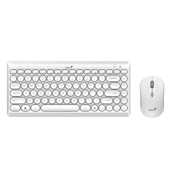TECLADO Y MOUSE GENIUS LUXEMATE Q8000 INALÁMBRICO 2.4 GHZ ESPAÑOL 31340013410