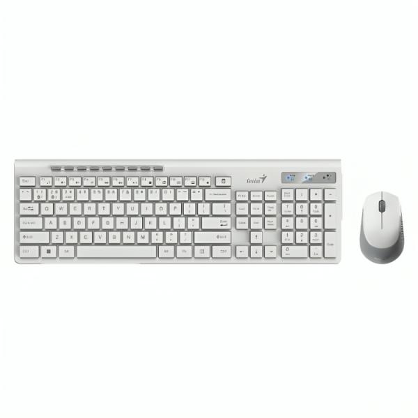 TECLADO Y MOUSE GENIUS SLIMSTAR 8230 INALÁMBRICO (BLUETOOTH 5.3/ 2.4 GHZ)  ESPAÑOL 31340015401