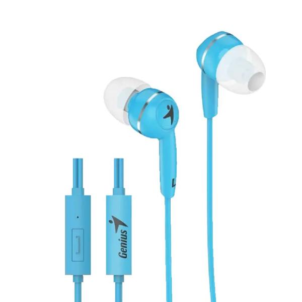 AUDIFONO GENIUS HS-M320 ALÁMBRICO 3.5MM 31710005414 AZUL
