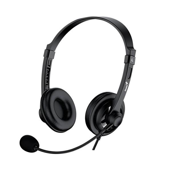 HEADSET GENIUS HS-230U ALÁMBRICO USB 31710021400 NEGRO