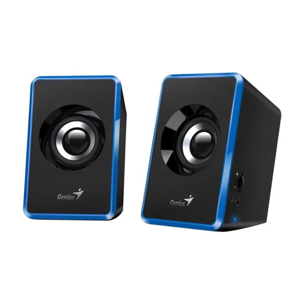 PARLANTE GENIUS SPU125 3W CABLEADO USB-A  / 3.5M 31730042402 NEGRO / AZUL