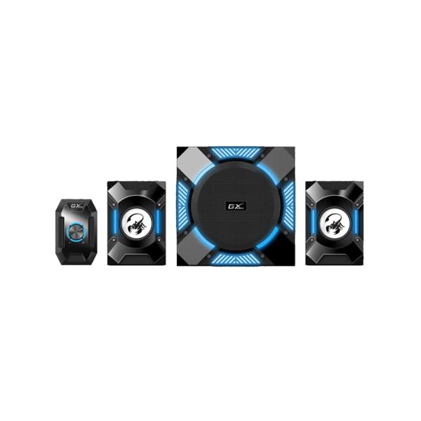 PARLANTES GENIUS SW-G2.1 1200 36W CABLEADO RCA / 3.5MM 31730044401 NEGRO