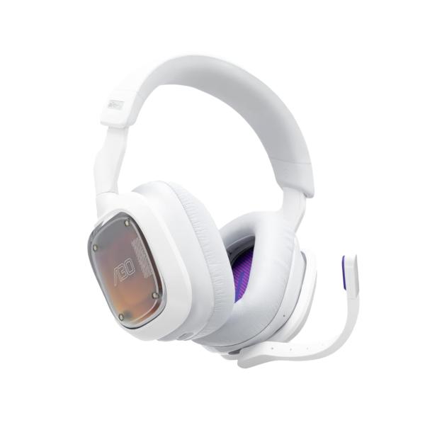 HEADSET GAMING LOGITECH A30 INALÁMBRICO 2.4 GHZ PARA PLAYSTATION 939-001992 BLANCO / MORADO