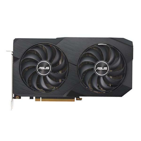 TARJETA DE VIDEO ASUS DUAL RADEON RX 6600 V2 8GB GDDR6 2044 MHZ 90YV0GP2-M0AA00 NEGRO