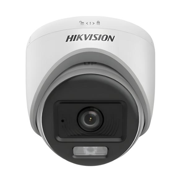 CAMARA DE SEGURIDAD HIKVISION DS-2CE70DF0T-LPFS(2.8MM) 2MP SMART HYBRID LIGHT COLORVU ALCANCE IR HASTA 20 M 327800634 BLANCO