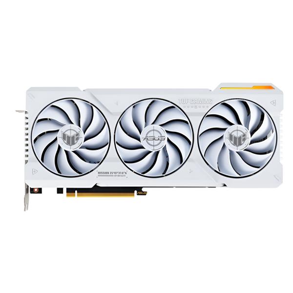 TARJETA DE VIDEO ASUS TUF GAMING GEFORCE RTX 4070 TI SUPER 16GB GDDR6X WHITE OC EDITION 2670 MHZ DLSS 3 90YV0KF2-MVAA00 BLANCO