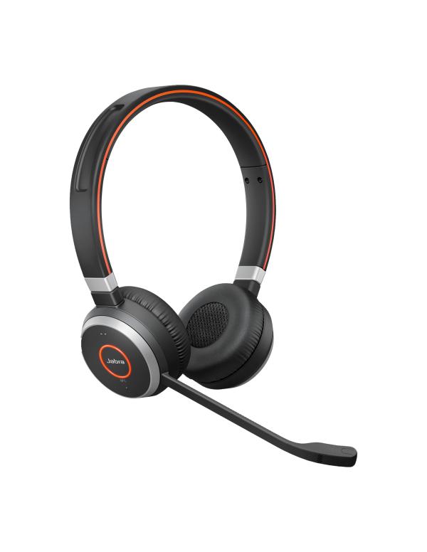 HEADSET JABRA EVOLVE 65 SE MS STEREO INAL&Aacute;MBRICO (BLUETOOTH / USB) 6599-833-309 NEGRO