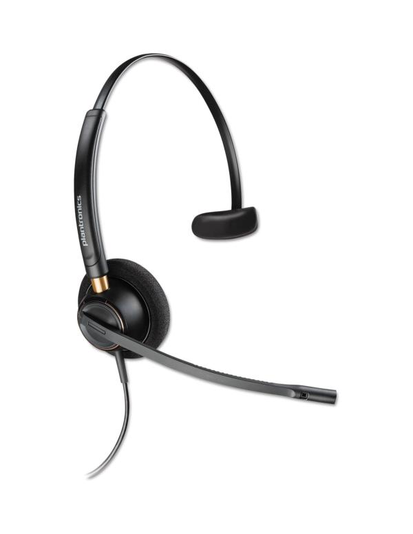 HEADSET PLANTRONIC HW510 ENCOREPTO MONAURAL AL&Aacute;MBRICO CON MICROFONO + CANCELACION DE SONIDO 89433-01 NEGRO