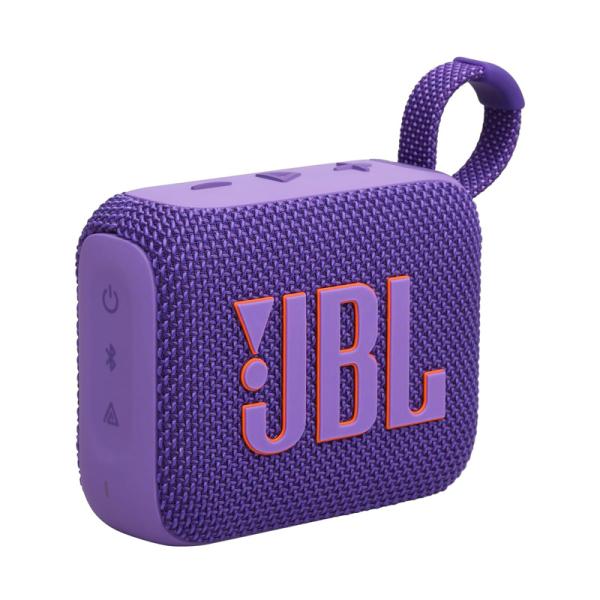 PARLANTE JBL GO 4 4W BLUETOOTH A PRUEBA DE AGUA JBLGO4PURAM MORADO
