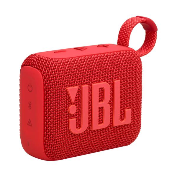 PARLANTE JBL GO 4 4W BLUETOOTH A PRUEBA DE AGUA JBLGO4REDAM ROJO
