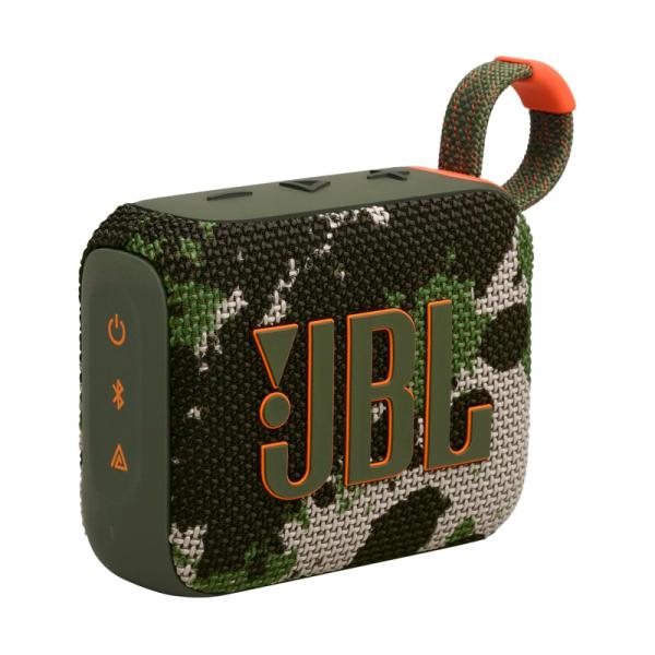 PARLANTE JBL GO 4 4W BLUETOOTH A PRUEBA DE AGUA JBLGO4SQUADAM CAMUFLADO