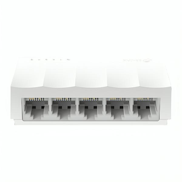 SWITCH TP LINK LS1005 5 PUERTOS FAST ETHERNET 10/100 MBPS NO ADMINISTRABLE BLANCO