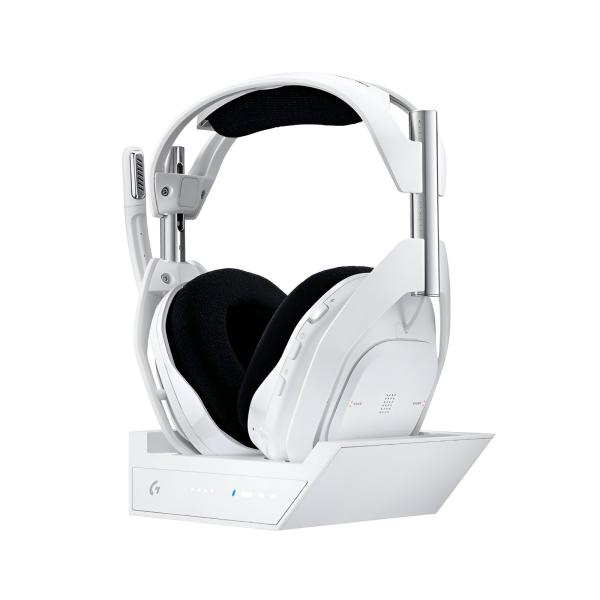HEADSET GAMING LOGITECH A50 X LIGHTSPEED INALÁMBRICO BLUETOOTH + BASE STATION 939-002132 BLANCO