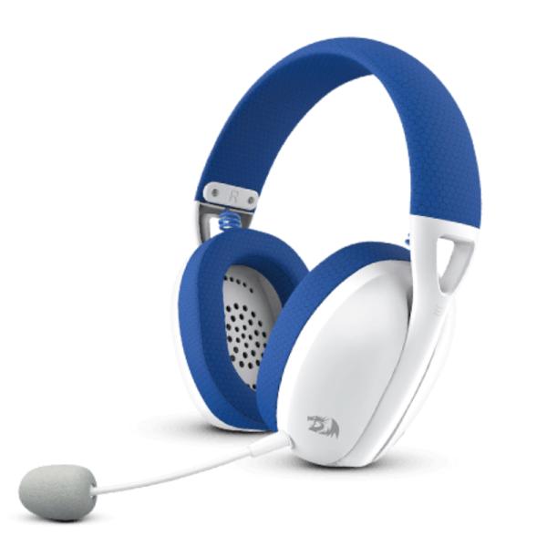 HEADSET GAMING REDRAGON IRE PRO H848B INAL&Aacute;MBRICO BLUETOOTH AZUL / BLANCO