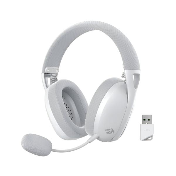 HEADSET GAMING REDRAGON IRE PRO H848G INAL&Aacute;MBRICO BLUETOOTH GRIS / BLANCO