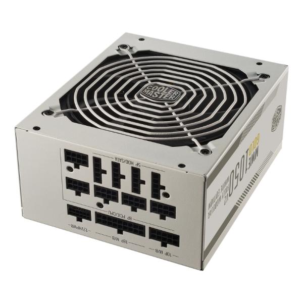 FUENTE DE PODER COOLER MASTER MWE GOLD 1050 V2 ATX 3.0 WHITE EDITION 1050W 80 PLUS FULL MODULAR ATX MPE-A501-AFCAG-3WO BLANCO