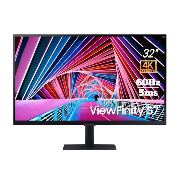 MONITOR 32" SAMSUNG S70A 4K  3840X2160 UHD HIGH RESOLUTION  LS32A700NWNXZA