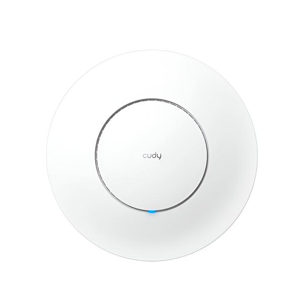 PUNTO DE ACCESO CUDY CEILING MOUNT AP3000 1.0  5 GHZ  AX3000 WI-FI 6 2.5G MIMO 3X3 BLANCO