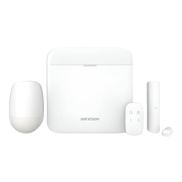 KIT DE ALARMA HIKVISION DS-PWA48-KIT-WB (LA)(O-STD) 1 PANEL Y CONTROL REMOTO 302402271 BLANCO