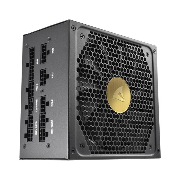 FUENTE DE PODER SHARKOON REBEL P30 GOLD 1000W 80 PLUS GOLD FULL MODULAR ATX 3.0 4044951038527 NEGRO
