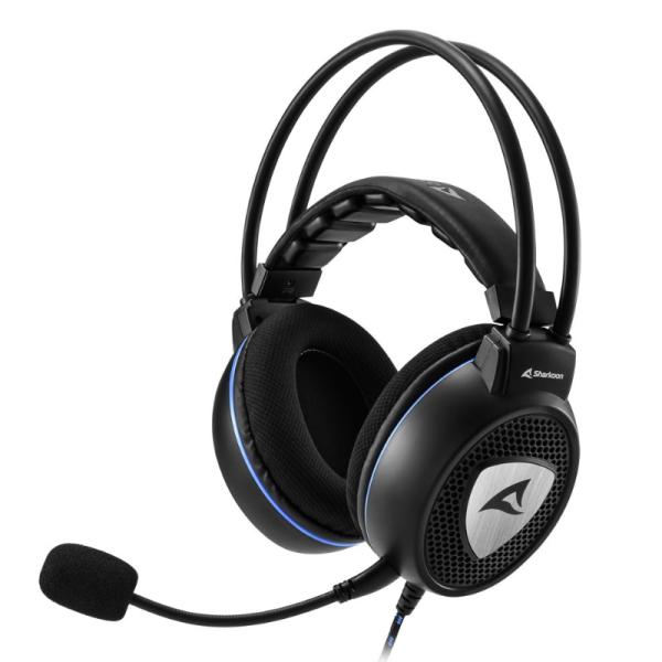 HEADSET GAMING SHARKOON SKILLER SGH10 AL&Aacute;MBRICO 3.5 MM 4044951040681 NEGRO