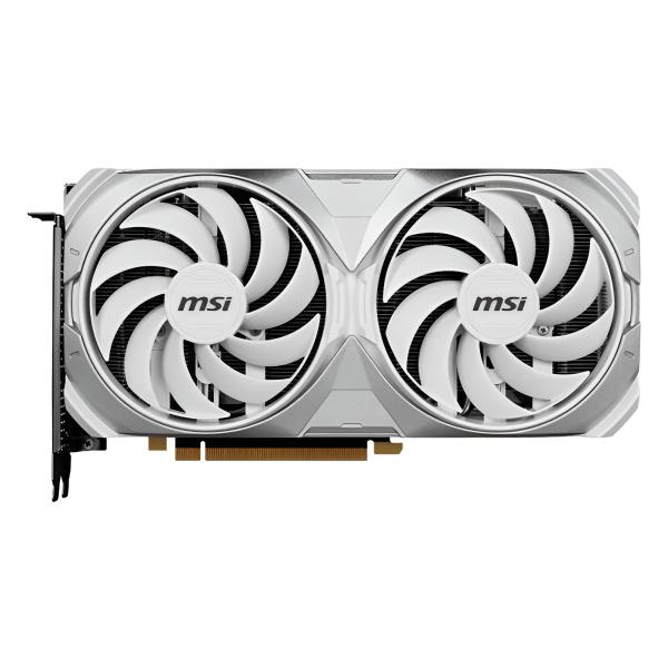 TARJETA DE VIDEO MSI GEFORCE RTX 4070 TI SUPER 16G VENTUS 2X WHITE OC GDDR6X 2640 MHZ 912-V513-629 BLANCO