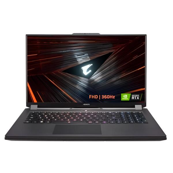 LAPTOP GAMING GIGABYTE AORUS 17" FHD 360HZ I7-12700H 16GB 1TB TV NVIDIA GEFORCE RTX3080Ti 16GB WIN 11 HOME ESPA&Ntilde;OL NEGRO YE5-74US544SH-R