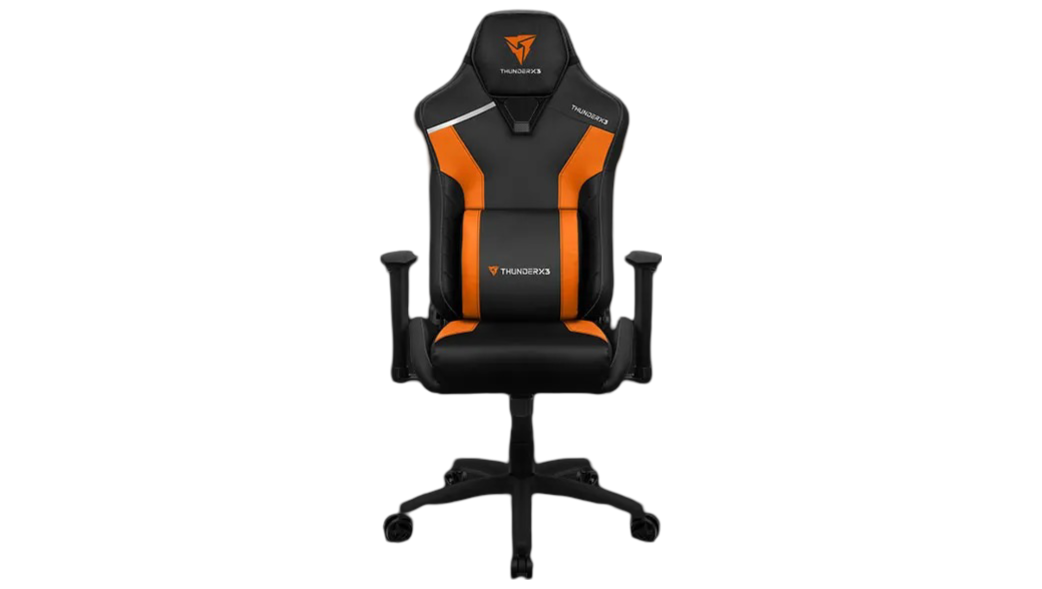SILLA GAMING THUNDERX3 TC3 MAX CUERO SINTÉTICO TEGC-2045101.E1 NEGRO / NARANJA