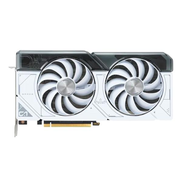 TARJETA DE VIDEO ASUS DUAL GEFORCE RTX 4070 SUPER WHITE OC EDITION 12GB GDDR6X 2550 MHZ 90YV0K84-MVAA00 BLANCO