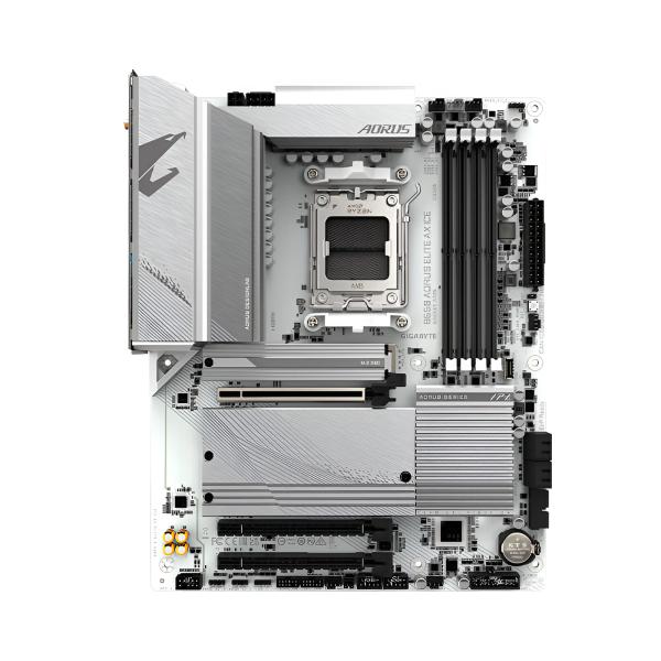 TARJETA MADRE GIGABYTE B650 A ELITE AX ICE AM5 ATX DDR5 NEGRO