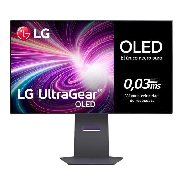 MONITOR 32'' GAMING LG ULTRAGEAR OLED 3840 x 2160 4K 240Hz 0.03MS FREESYNC PREMIUM PRO IPS  HDMI DISPLAY PORT PLANO NEGRO  32GS95UE-B. AUS