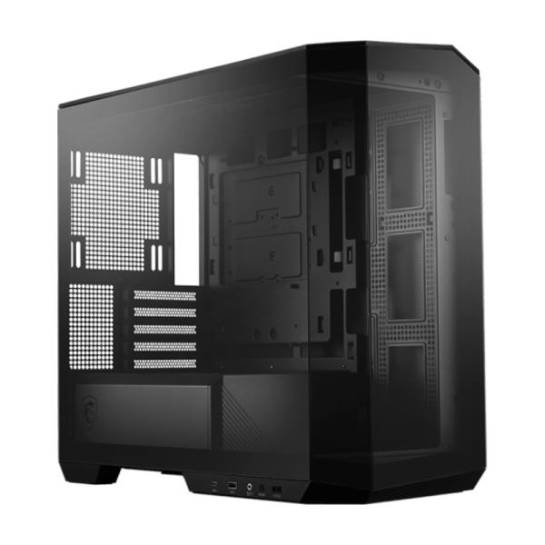 CASE MSI MAG PANO M100L PZ MINI TOWER SIN VENTILACI&Oacute;N INCLUIDA CON VIDRIO LATERAL PANOR&Aacute;MICO DE 270 GRADOS 306-7G26L14-HH9 NEGRO