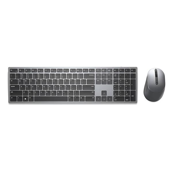 TECLADO Y MOUSE DELL KM7321W INAL&Aacute;MBRICO (BLUETOOTH/ 2.4 GHZ) ESPA&Ntilde;OL GRIS