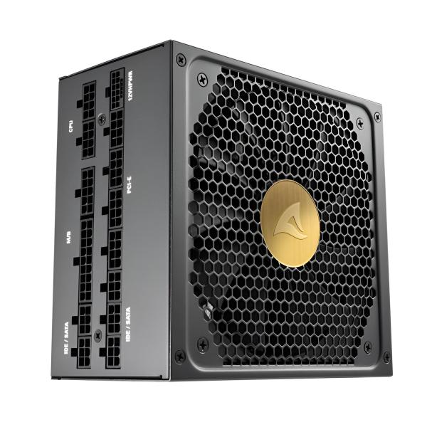 FUENTE DE PODER SHARKOON REBEL P30 GOLD 1300W 80 PLUS GOLD FULL MODULAR ATX 3.0 4044951038541 NEGRO