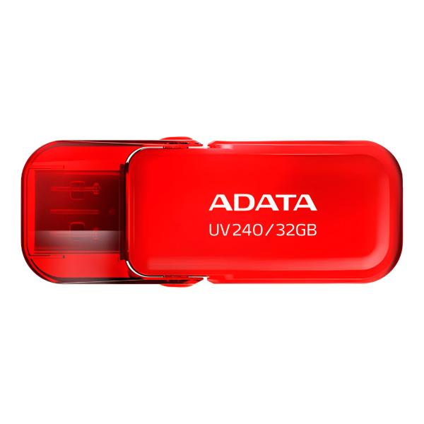 MEMORIA USB 32GB ADATA AUV240 USB-A 2.0 AUV240-32G-RRD ROJO