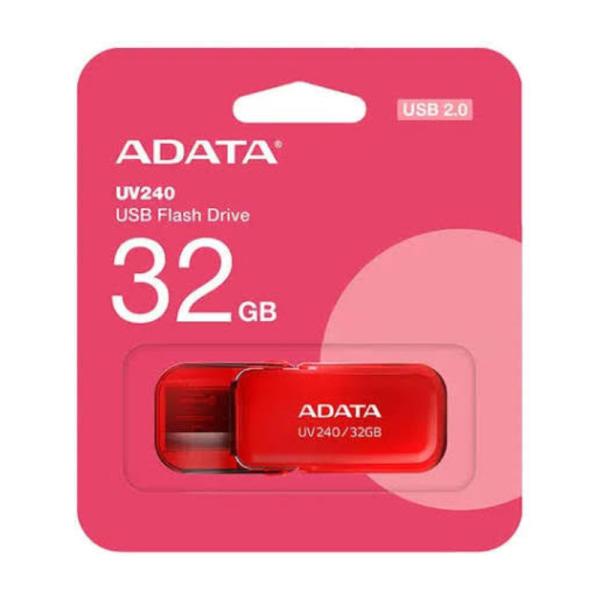 MEMORIA USB 32GB ADATA  AUV240 USB-A 2.0 AUV240-32G-RRD ROJO