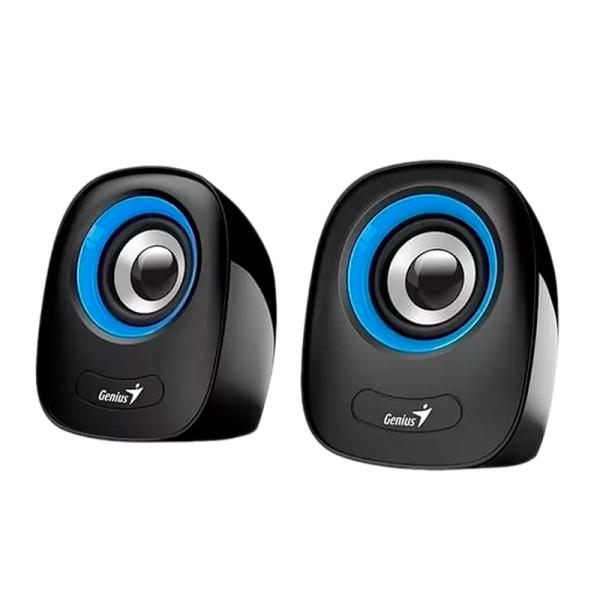 PARLANTE GENIUS RS2 SPQ160 2W CABLEADO USB / 3.5MM 331730027403 AZUL