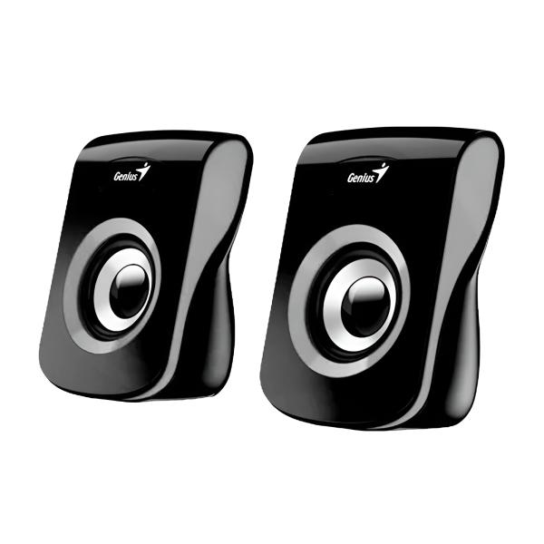 PARLANTES GENIUS RS2 SPQ180 6W CABLEADO USB / 3.5MM 31730026400 GRIS