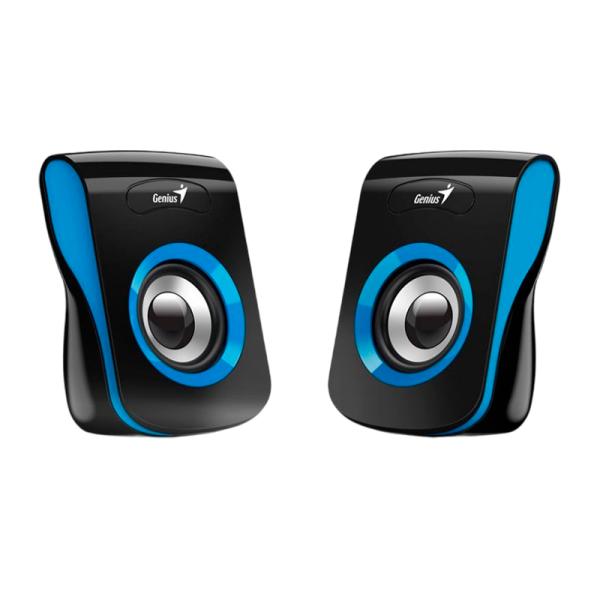 PARLANTES GENIUS RS2 SPQ180 6W CABLEADO USB / 3.5MM 31730026403 AZUL