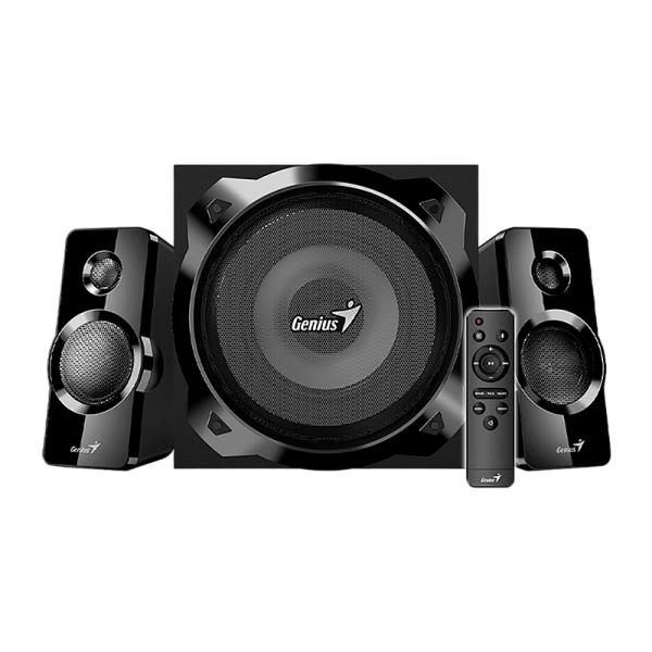 PARLANTES GENIUS RS2  SW-2.1 1850BT 50W  BLUETOOTH 5.3 / RCA / ÓPTICA 31730050400 NEGRO