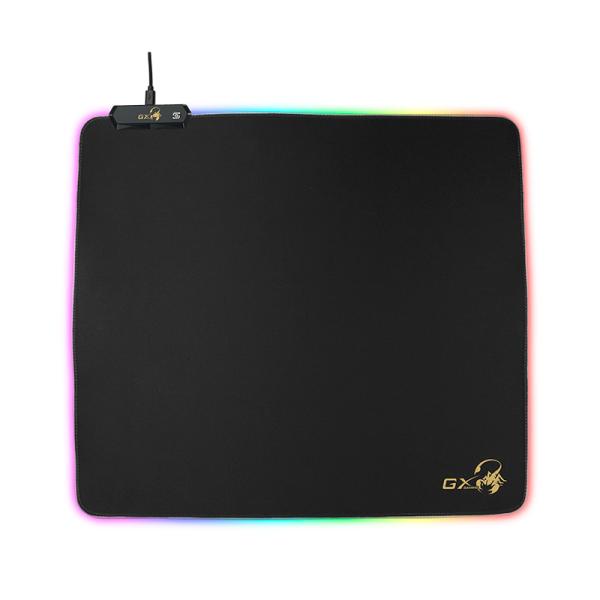 MOUSE PAD GAMING RGB GENIUS RS2 GX-PAD 500S 45X40CM GOMA 31250004400 NEGRO