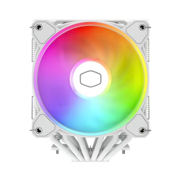 ENFRIAMIENTO DE AIRE RGB COOLER MASTER HYPER 622 HALO LGA1700/AM5 2X120MM RR-D6WW-20PA-R1 BLANCO
