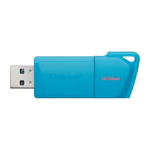 MEMORIA USB 128GB KINGSTON DATA TRAVELER EXODIA M USB-A 3.2 GEN 1 KC-U2L128-7LB AZUL