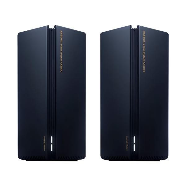 ROUTER XIAOMI MESH SYSTEM AX3000 2-PACK WIFI NEGRO 33592